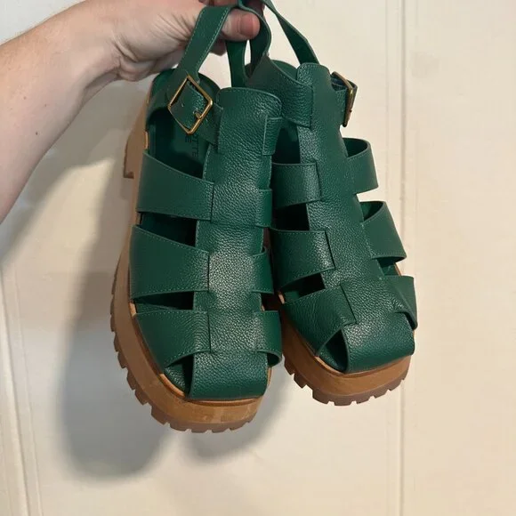 Charlotte Stone Roddy Sandals Size 9W - Picture 2 of 6